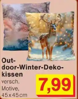 Wiglo Wunderland Out- door-Winter-Deko- kissen Angebot