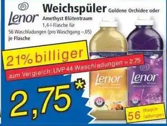 Norma Lenor Weichspüler 1,4L Angebot