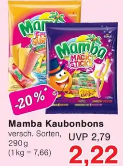 Wiglo Wunderland Mamba Kaubonbons Angebot