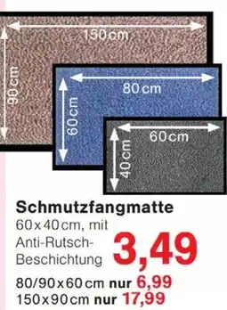 Wiglo Wunderland Schmutzfangmatte Angebot