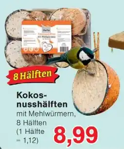 Wiglo Wunderland Kokos- nusshälften Angebot