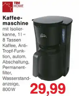 Wiglo Wunderland TIM HOME Kaffee- maschine Angebot