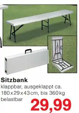Wiglo Wunderland Sitzbank Angebot