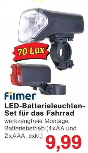 Wiglo Wunderland Filmer LED-Batterieleuchten- Set für das Fahrrad Angebot