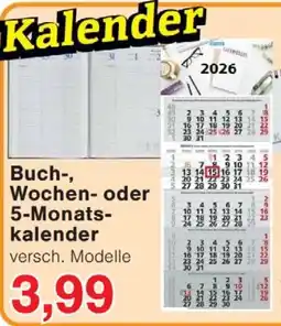 Wiglo Wunderland Buch-, Wochen- oder 5-Monats- kalender Angebot