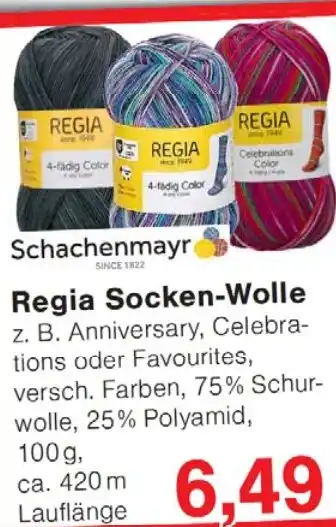 Wiglo Wunderland Regia Socken-Wolle Angebot
