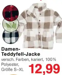 Wiglo Wunderland Damen- Teddyfell-Jacke Angebot