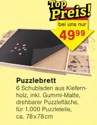 Wiglo Wunderland Puzzlebrett Angebot