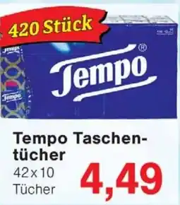 Wiglo Wunderland Tempo Taschen- tücher 42x10 Angebot