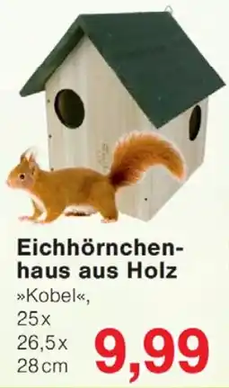 Wiglo Wunderland Eichhörnchen- haus aus Holz Angebot