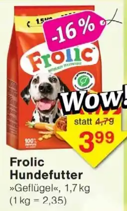 Wiglo Wunderland Frolic Hundefutter Angebot