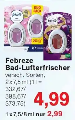 Wiglo Wunderland Febreze Bad-Lufterfrischer Angebot
