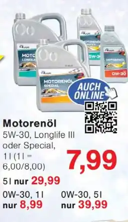 Wiglo Wunderland Motorenöl Angebot