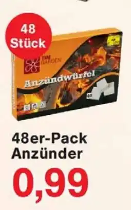 Wiglo Wunderland 48er-Pack Anzünder Angebot