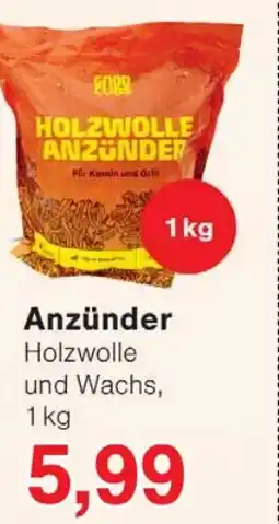 Wiglo Wunderland Anzünder Holzwolle Angebot