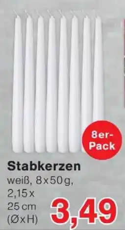Wiglo Wunderland Stabkerzen 8er- Pack Angebot
