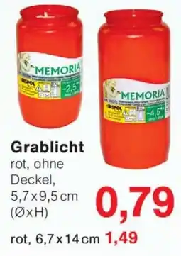 Wiglo Wunderland Grablicht MEMORIA Angebot