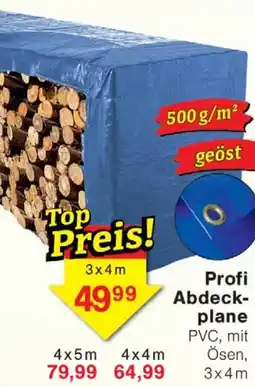 Wiglo Wunderland Profi Abdeck- plane PVC 3 x 4 cm Angebot