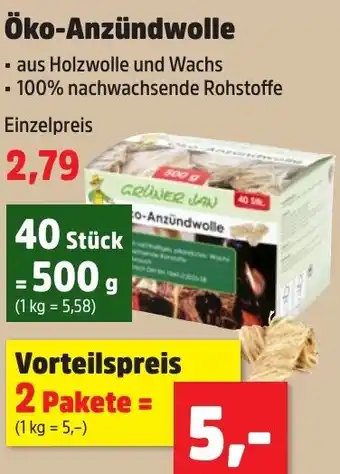 Thomas Philipps Öko-Anzündwolle Angebot