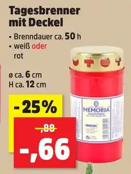 Thomas Philipps Tagesbrenner mit Deckel Angebot