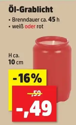 Thomas Philipps Öl-Grablicht Angebot
