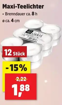 Thomas Philipps Maxi-Teelichter Angebot