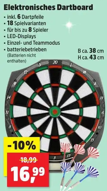Thomas Philipps Elektronisches Dartboard Angebot