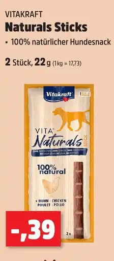 Thomas Philipps VITAKRAFT Naturals Sticks Angebot