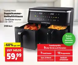 Thomas Philipps GOURMETMAXX Doppelkammer- Heißluftfritteuse Angebot