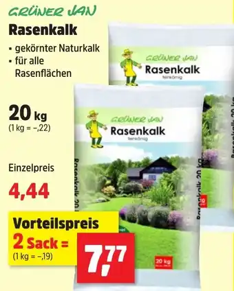 Thomas Philipps GRÜNER JAN Rasenkalk Angebot