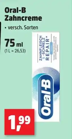 Thomas Philipps Oral-B Zahncreme Angebot