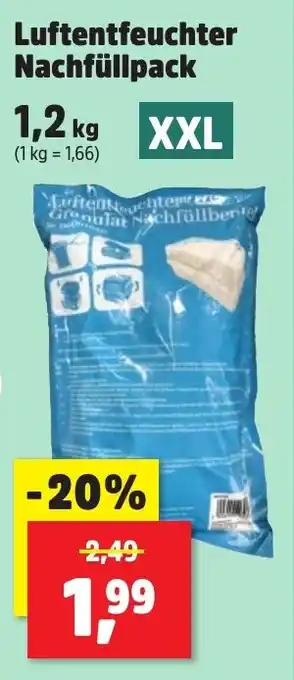 Thomas Philipps Luftentfeuchter Nachfüllpack Angebot