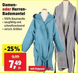 Thomas Philipps Damen- oder Herren- Bademantel Angebot