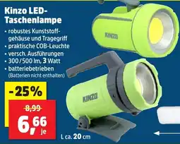 Thomas Philipps Kinzo LED- Taschenlampe Angebot