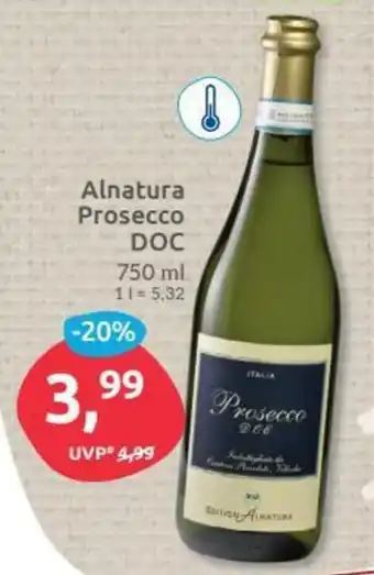 Budni Alnatura Prosecco DOC 750ml Angebot