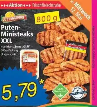 Norma Gut Langenhof Ministeaks XXL 800g Angebot