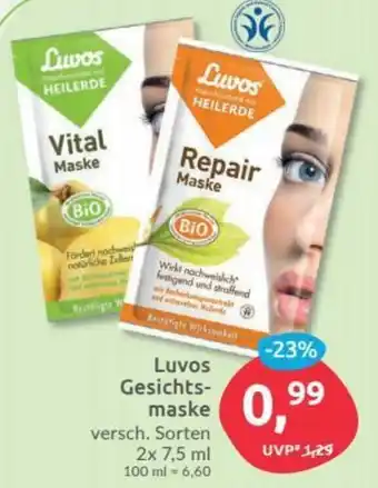 Budni Luvos Gesichtsmaske 2x7,5ml Angebot