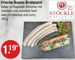 V Markt STÖCKLE Frische Bosna-Bratwurst Angebot