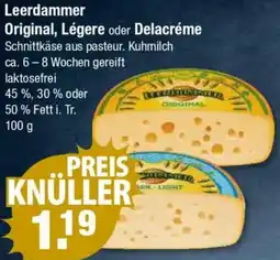 V Markt Leerdammer Original, Légere oder Delacréme Angebot