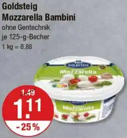 V Markt Goldsteig Mozzarella Bambini Angebot