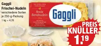 V Markt Gaggli Frischei-Nudeln Angebot