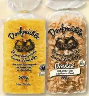 V Markt Dorfmühle Eier- oder Dinkelnudeln Angebot