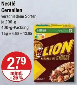 V Markt Nestlé Cerealien Angebot