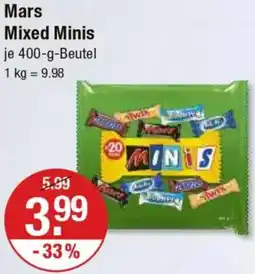 V Markt Mars Mixed Minis Angebot