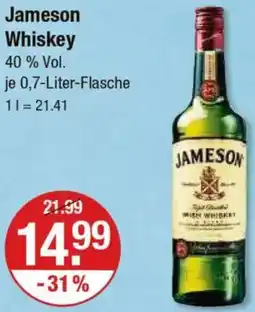 V Markt Jameson Whiskey Angebot