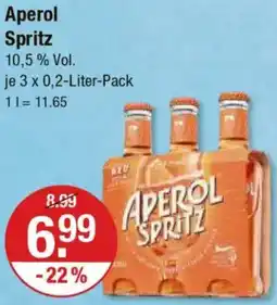V Markt Aperol Spritz Angebot