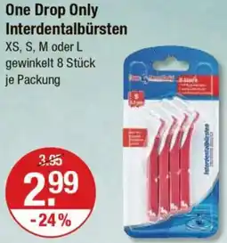 V Markt One Drop Only Interdentalbürsten Angebot