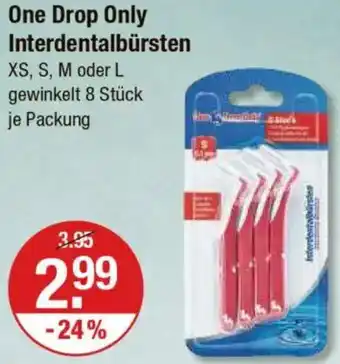 V Markt One Drop Only Interdentalbürsten Angebot
