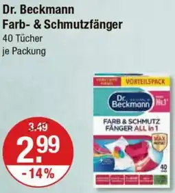 V Markt Dr. Beckmann Farb- & Schmutzfänger Angebot