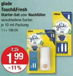 V Markt glade Touch&Fresh Starter-Set oder Nachfüller Angebot